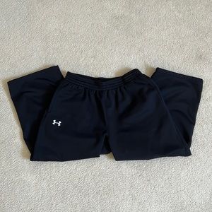 SOLD LIKE NEW EXCELLENT SHAPE Men’s Black XL Under Armour loose style sweatpants